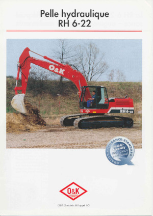 Koparki gąsienicowe O&K RH 6-22