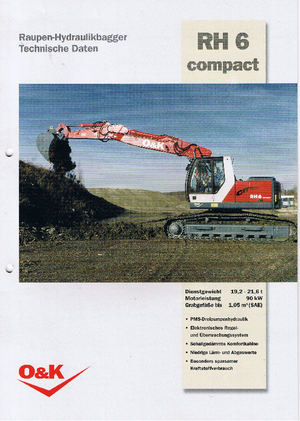 Koparki gąsienicowe O&K RH 6 Compact