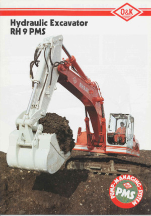 Koparki gąsienicowe O&K RH 9 PMS-LC