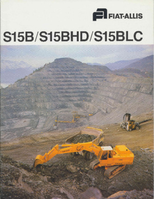 Koparki gąsienicowe Fiatallis S15B
