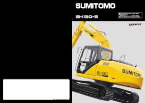 Koparki gąsienicowe Sumitomo SH130-5
