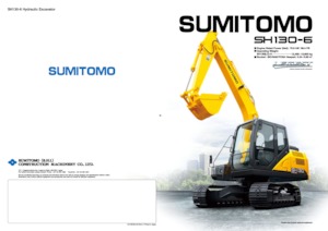 Koparki gąsienicowe Sumitomo SH130LC-6