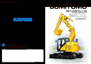 Koparki gąsienicowe Sumitomo SH145XU-6