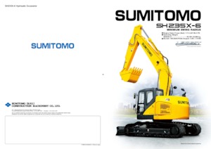 Koparki gąsienicowe Sumitomo SH235X-6
