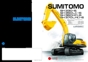 Koparki gąsienicowe Sumitomo SH350LC-6