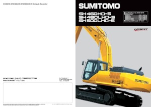 Koparki gąsienicowe Sumitomo SH460HD-5