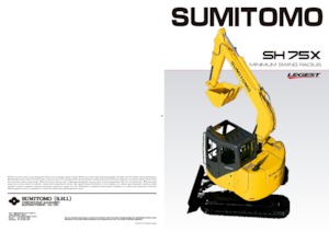 Koparki gąsienicowe Sumitomo SH75X-3B