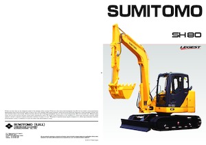 Koparki gąsienicowe Sumitomo SH80-3B