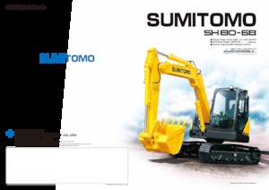 Koparki gąsienicowe Sumitomo SH80-6B