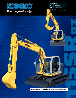 Koparki gąsienicowe Kobelco SK 115 SR