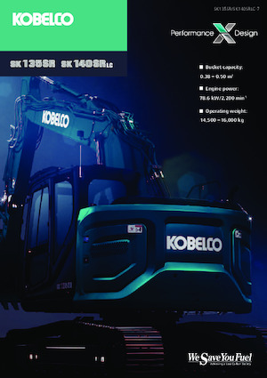 Koparki gąsienicowe Kobelco SK 135 SR 7