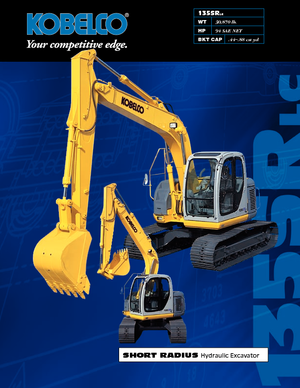 Koparki gąsienicowe Kobelco SK 135 SRLC