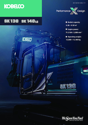 Koparki gąsienicowe Kobelco SK 140 LC 11