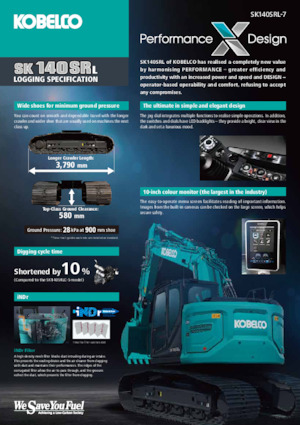 Koparki gąsienicowe Kobelco SK 140 SRL 7 