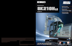 Koparki gąsienicowe Kobelco SK 210 HLC 10