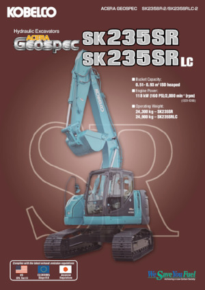 Koparki gąsienicowe Kobelco SK 235 SR 2