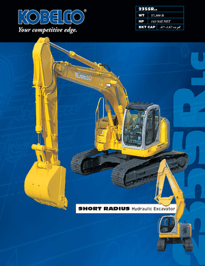 Koparki gąsienicowe Kobelco SK 235 SR NLC