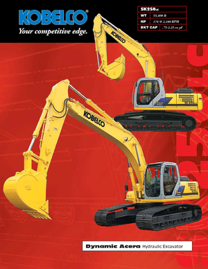 Koparki gąsienicowe Kobelco SK 250 LC DA