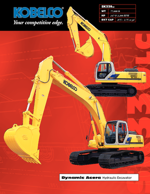 Koparki gąsienicowe Kobelco SK 330 LC DA