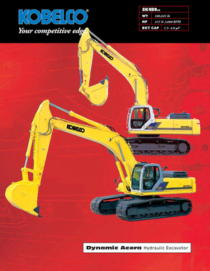 Koparki gąsienicowe Kobelco SK 480 LC