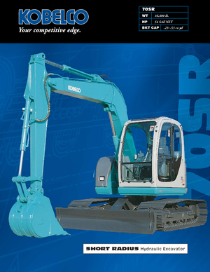 Koparki gąsienicowe Kobelco SK 70 SR