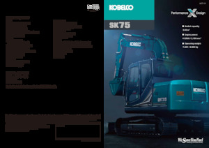 Koparki gąsienicowe Kobelco SK 75 11