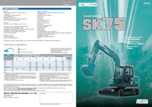 Koparki gąsienicowe Kobelco SK 75 8