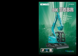 Koparki gąsienicowe Kobelco SK 75 SR 3