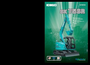 Koparki gąsienicowe Kobelco SK 75 SR 3