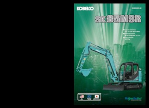 Koparki gąsienicowe Kobelco SK 85 MSRN 3