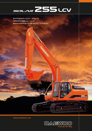 Koparki gąsienicowe Doosan Solar 255 LC-V