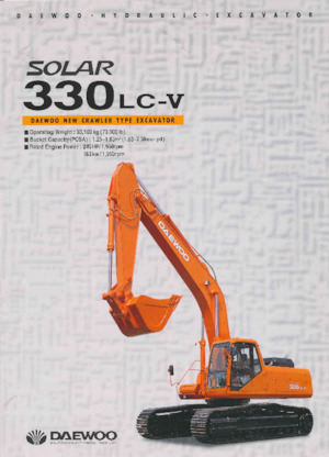 Koparki gąsienicowe Daewoo SOLAR 330LC-V