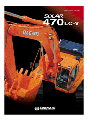 Koparki gąsienicowe Doosan Solar 470 LC-V