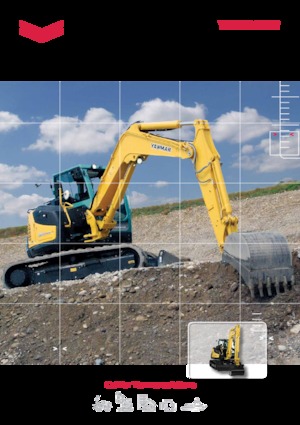 Koparki gąsienicowe Yanmar SV 100-2 CR