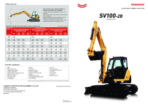 Koparki gąsienicowe Yanmar SV 100