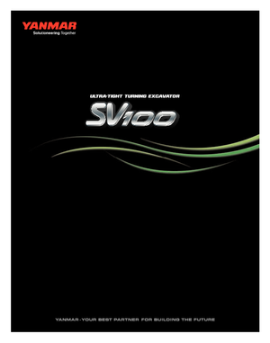 Koparki gąsienicowe Yanmar SV 100