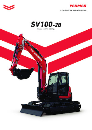 Koparki gąsienicowe Yanmar SV100-2B
