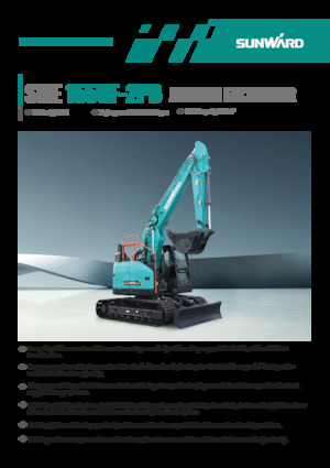 Koparki gąsienicowe Sunward SWE155UF-2PB