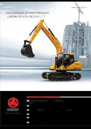 Koparki gąsienicowe Sany SY135C
