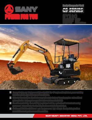 Minikoparki Sany SY20C