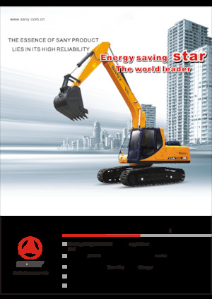 Koparki gąsienicowe Sany SY210C