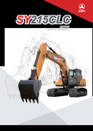 Koparki gąsienicowe Sany SY215CLC