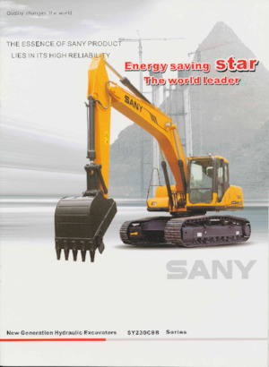 Koparki gąsienicowe Sany SY230C8B