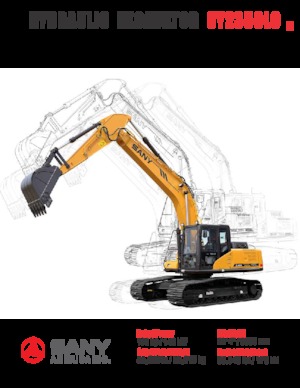 Koparki gąsienicowe Sany SY235CLC
