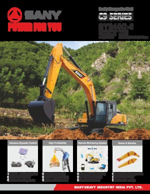 Koparki gąsienicowe Sany SY240C
