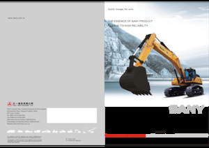 Koparki gąsienicowe Sany SY420C