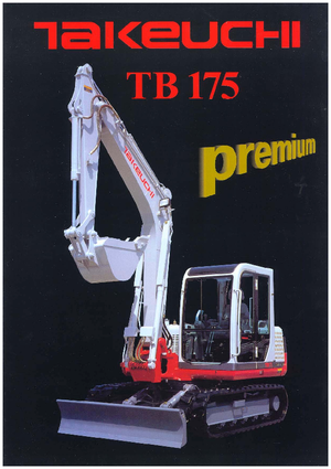 Koparki gąsienicowe Takeuchi TB 175 CV