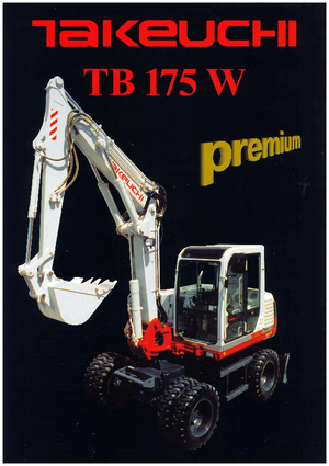 Koparki gąsienicowe Takeuchi TB 175