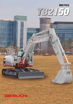 Koparki gąsienicowe Takeuchi TB 2150 RCV