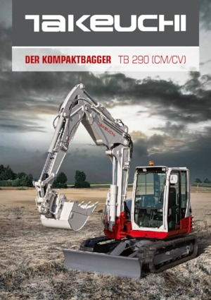 Koparki gąsienicowe Takeuchi TB 290 CV